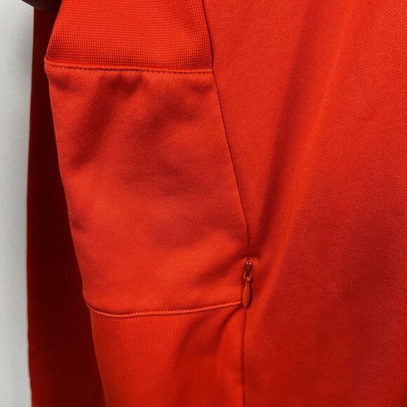 Baltimore Orioles Nike Golf Orange Quarter Zip Fleece Jacket Size XL - Picture 7 of 11